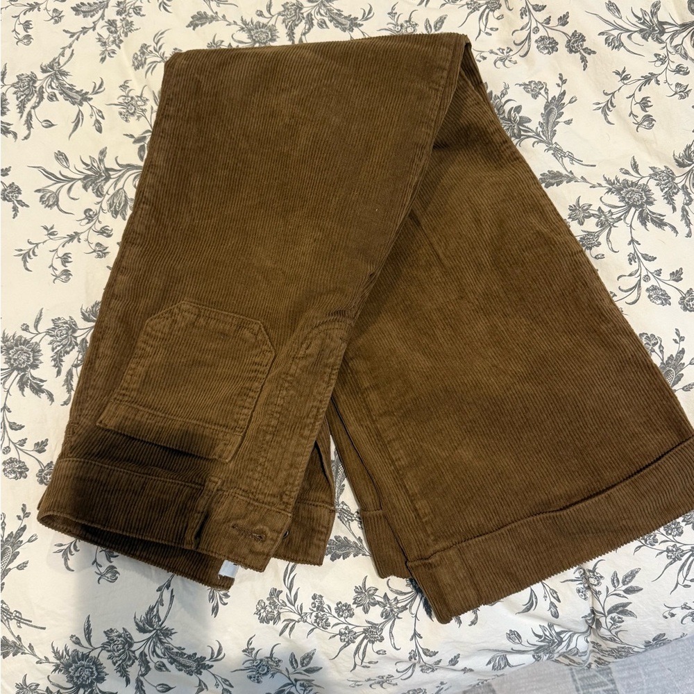 FRAME Brown Corduroy Pants Size 27/28 - Picture 4 of 4